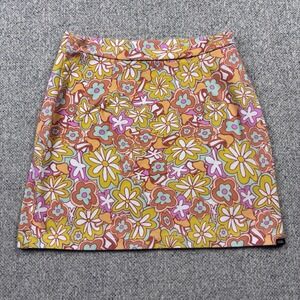 Vans Women's Floral Cotton Jersey Short Skirt Multicolor Size XS